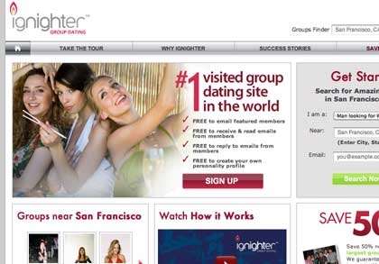 group dating websites